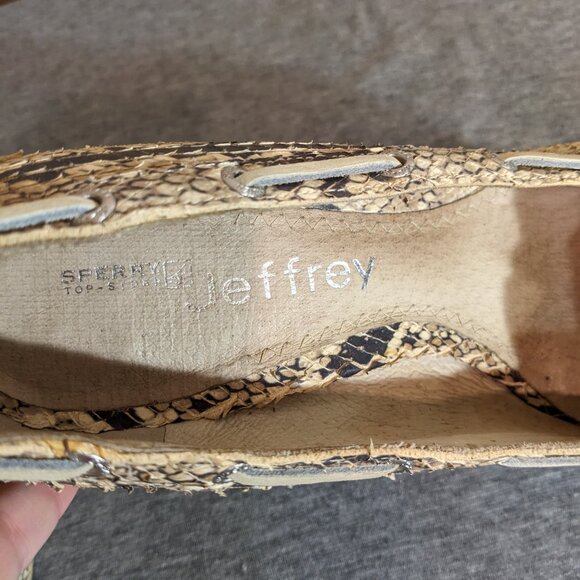 Sperry Reptile Platform Heels - Picture 3 of 7